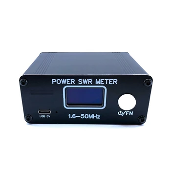 CP גרסה QRP 150W 1.6-50Mhz SWR HF קצר גל גל עומד מטר SWR / מד כוח FM/AM/CW/SSB מיני אביזרים