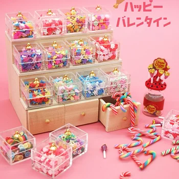 חדש 1/12 מידה Poppenhuis מיניאטורי Lollipop Supermarkt ממתקים תיבת מדף תצוגה עבור obitsu 11 ברבי הבובה Housep מטבח צעצוע.