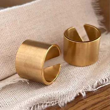 טבעת נירוסטה מתכווננת פתיחה נשים גברים משותפת הטבעת תדאג מתחים תכשיטים מתנות נקבה לערום האצבע טבעות