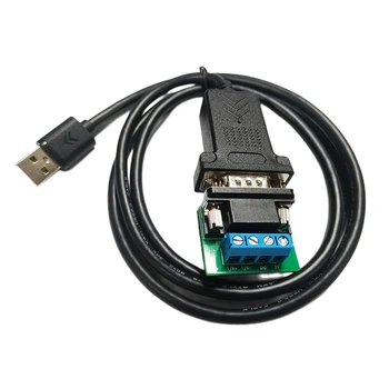 כבל מתאם עם טלוויזיות הפתיל דיודה RS485 למתאם USB ממיר יציאת COM 9 Pin טורית מתאם בשביל לנצח 7/8/10 XPVista לינוקס