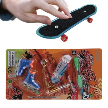 מיני האצבע סקייטבורד האצבע צעצוע יצירתי קצות האצבעות תנועה מיני סקייטבורד ערכת האצבע ספורט לאורחים חידושי צעצוע מתנות