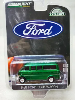 מלוכלכלת 1:64 1968 פורד מועדון העגלה אוסף מתכת למות יצוק סימולציה מודל מכוניות צעצועים