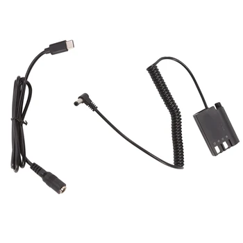 משטרת USB סוג C DMW-BLK22 דמה סוללה מתאם מתח על Panasonic Lumix G9 DC-S5K DC-S5 GH5S GH5 II GH6 המצלמה