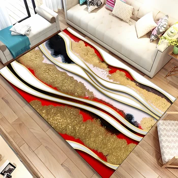 צבע זהב נורדי השיש נפלא. שטיח גדול,השטיח השטיח הביתה הסלון, חדר השינה ספה שטיח תפאורה,החלקה שטיח הרצפה