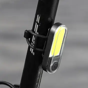 1 סט IPX6 עמיד למים תוחלת חיים ארוכה תאורה להסרה לילה רכיבה נורת אזהרה רכיבה על אופניים זנב אור אספקת רכיבה על אופניים