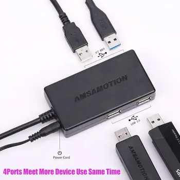 2019 מעודכן USB ל-USB Isolator מודול 4Ports תעשייתי Isolator גבוה יותר להפיץ שיעור Protection1500V צריך ספק כוח חיצוני