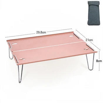 2023 קמפינג, ברביקיו, שולחן חיצוני פיקניק השולחן קל משקל חזק-עקף את שולחן מתקפל אלומיניום סגסוגת מיני שולחן עם לשאת את התיק