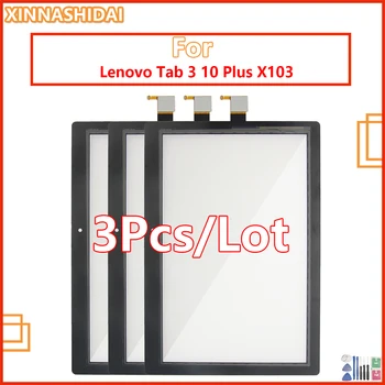 3PCS/Lot מגע Lenovo Tab 3 10 פלוס TB-X103F TB-X103 שחפת X103F שחפת X103 מסך מגע לוח חיישנים דיגיטלית הרכבה להחליף