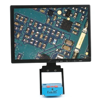 48MP 1080P 4K TF דיגיטלי Microscopio HDMI תעשייתי מצלמת וידאו+10.1