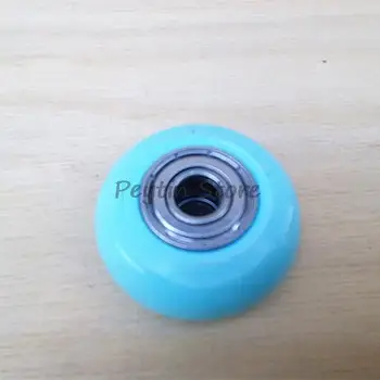 4Pcs 40mm עגלת קניות פולר נושא השקט גלגל כחול