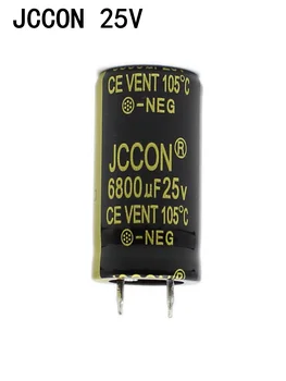50v6800uf 50v 25x40 JCCON אודיו מגבר כוח מהפך מכונת ריתוך אלומיניום אלקטרוליטיים הקבל.