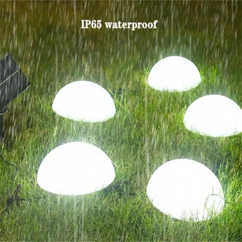 5PCS/set LED סולארית לגינה אור חיצוני הדשא אורות מסלול עמיד למים נוף מנורה סולרית בחצר הבית בכניסה פטיו תאורה