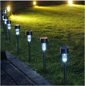 5pcs/lot חדש LED סולארית לגינה מנורת LED הדשא אור led הדשא המנורה וילה אורות חיצונית גן סולארית LED נתיב אורות מנורה הדשא