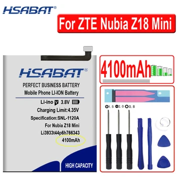 HSABAT 4100mAh Li3933t44p6h766343 סוללה עבור ZTE נוביה Z18 מיני NX611J 5.7