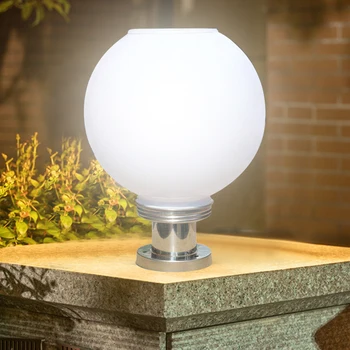 LED אור שמש שמש הטור מנורה עמיד למים גן נוף חיצוני הכדור מנורה חיצונית הגדר אור