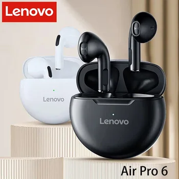 Lenoovo אוויר Pro 6 Bluetooth אוזניות TWS Wireless אוזניות ספורט משחקים ב-האוזן אוזניות 9D סטריאו Hifi אוזניות עם מיקרופון