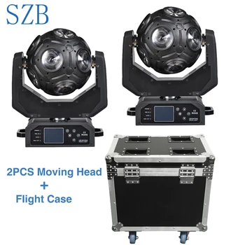 SZB CosmoPix 2 יח ' כדורגל 12x20W RGBW 4in1 עם 2in1 טיסה תיק אריזה נהדרת להראות השפעה מועדון לילה מסיבה אור/SZB-MH1220