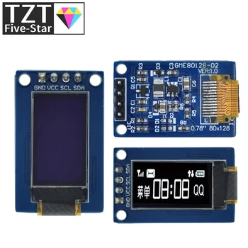 TZT 0.78 inch תצוגת OLED מסך LCD מודול 0.78