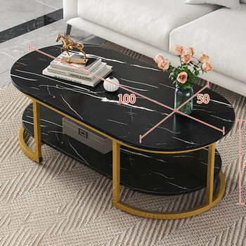 אופנה מינימליסטי תה שולחן מודרני נורדי אחסון זכוכית משולבת שולחנות קפה לסלון הבית Couchtisch קישוטים