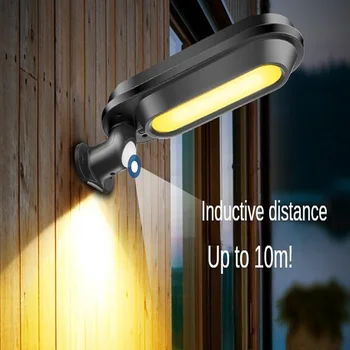 אינדוקציה גוף אדם לעבור LED סולארית מנורת קיר IP65 עמיד למים ביתיים מרפסת חיצונית תאורה מנורת רחוב