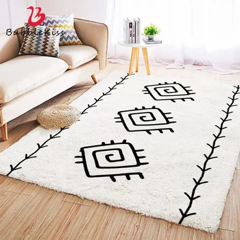 בועה לנשק שטיחים עבור הסלון נורדי גיאומטריות לעבות רכות השטיח בחדר השינה ליד המיטה עיצוב הבית נוח אישית שטיח הרצפה