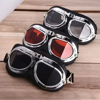 הגנה על עין סנובורד בציר משקפי שמש רטרו, משקפי טייס ספינת קטנוע אופנוע משקפיים