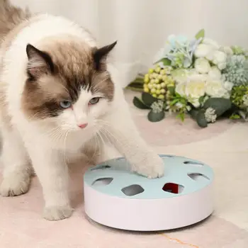 החתול החדש צעצועים חכם החתול טיזר תיבת חכם צעצועים לחיות מחמד עם נוצות חכם חיישן חתול צעצועים מסוג-C טעינה חתול אביזרים