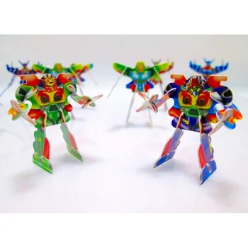 ילדים 3D פלסטיק רובוט 3D פאזל מתנה צעצועים