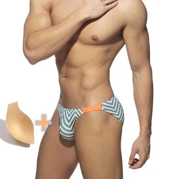 לדחוף את משטח ביקיני בגדי ים Mens לשחות תחתונים סקסי הומו מיני בגדי ים עבור בגדי ים קצרים חוף גביע Desmiit ברזילאי 2023