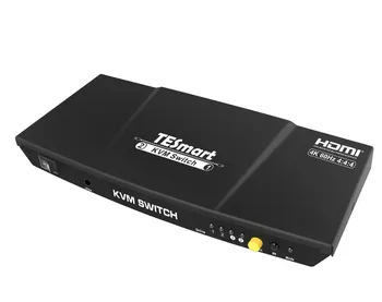 מפעל מכירה ישירה 4k HDMI KVM Switcher 2 ב-1