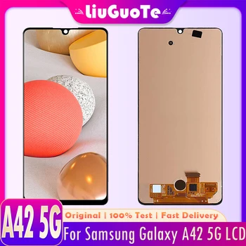 מקורי AMOLED עבור Samsung Galaxy A42 5G תצוגת LCD מסך מגע עם מסגרת הרכבה דיגיטלית עבור Samsung A42 A426 A426B LCD