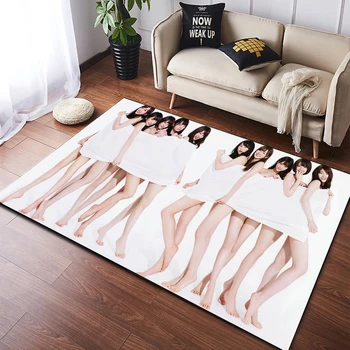 נשים יפניות שר groupCarpet מטבח MatEntrance שטיח רצפת חדר השינה קישוט הסלון האמבטיה שטיח נגד החלקה