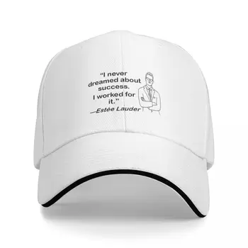 עבודה קשה ציטוט על ידי קה כובע בייסבול החוף תיק גולף איש הכובע יוקרה כובע כובע לנשים גברים