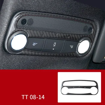 עבור אאודי TT 8N 8J MK123 TTRS 2008~2014 אביזרי רכב באור קריאה כיפת מנורה פנל כיסוי מדבקה לקישוט