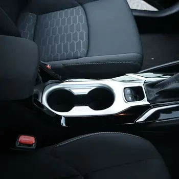 עזרים מתאים טויוטה קורולה 2019 2020 ABS קדמי מחזיק כוסות, בקבוק מים לכסות אלקטרונית. בלם יד ערכת לקצץ סגנון רכב