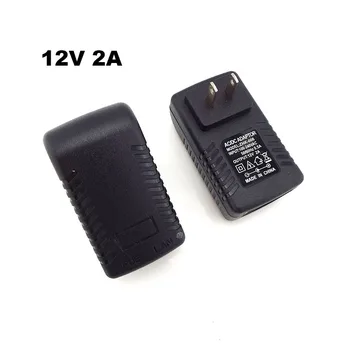 פו ספק כוח 12V 2A POE מזרק מתאם Ethernet עבור אבטחה CCTV מצלמה טלפון אותנו האיחוד האירופי דיבל D6