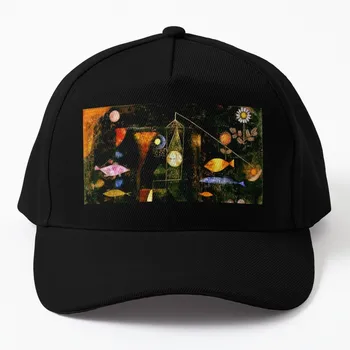 פול קליי אקספרסיוניזם דגים קסם | קליי דגים השראה כובע בייסבול אופנה הולדת סאן קאפ כובעי נשים 2023 גברים