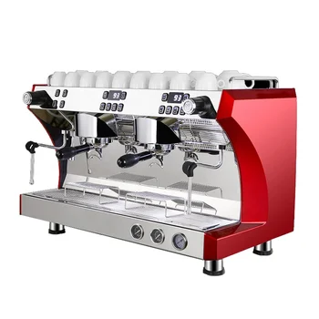 פרסומת אספרסו כפול קבוצה מכונת קפה קפוצ ' ינו מכונת קפה עם מיובא משאבת מים