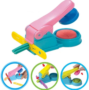 צבעים אקראיים חמוד חימר פולימרי כלי עבור ילדים ילדים DIY כלים מוקדם צעצועים חינוכיים