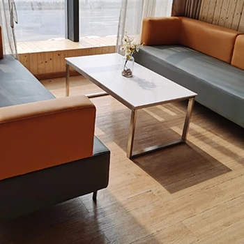 קומה פאנקי המיטה שולחנות קפה נייד במרכז יוקרה שולחנות קפה אלגנטי מינימליסטי שולחן באס Ronde חיצוני רהיטים