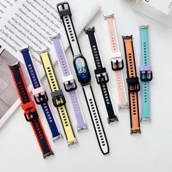 רצועת Xiaomi Mi Band 8 צמיד סיליקון יוניסקס ספורט חגורה החלפת רצועת שעון Smartwatch צמיד Xiaomi Mi Band 8