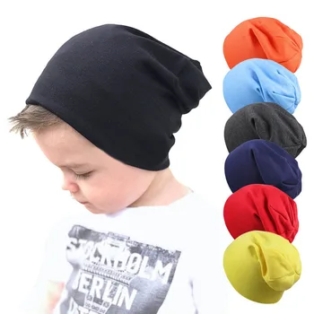 תינוק כובע צעיף היפ הופ סתיו חורף כובע מצחייה חם לילדים הצוואר