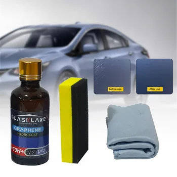 תיקון צבע המכונית הגנה רב-רכב נוצץ UV גרפן פולנית קרמיקה ציפוי להגדיר 12H קשיות אוניברסלי נייד